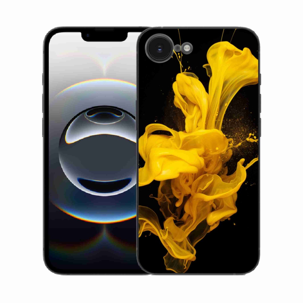 Gélový kryt mmCase na iPhone 16e - abstraktný motív 56