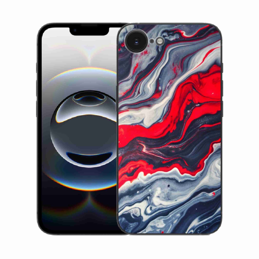 Gélový kryt mmCase na iPhone 16e - abstraktný motív 59