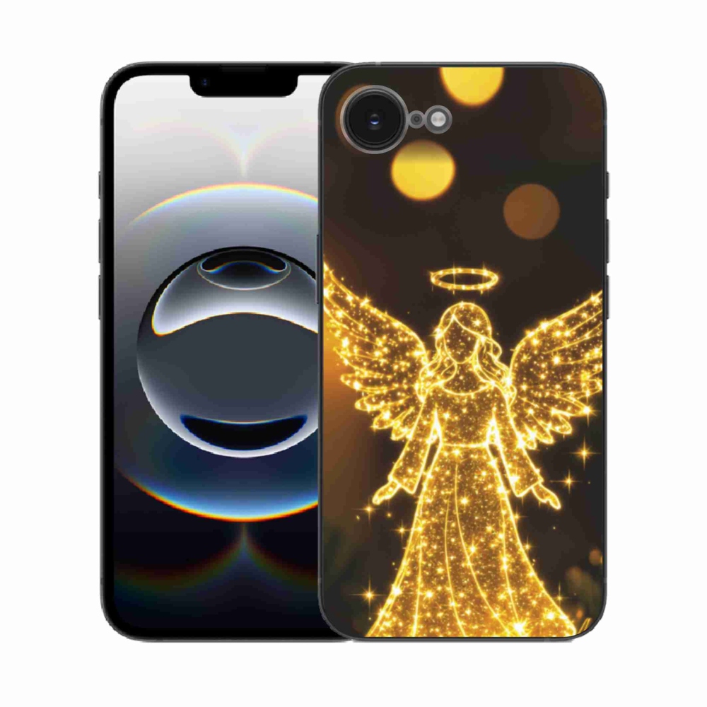 Gélový kryt mmCase na iPhone 16e - anjel