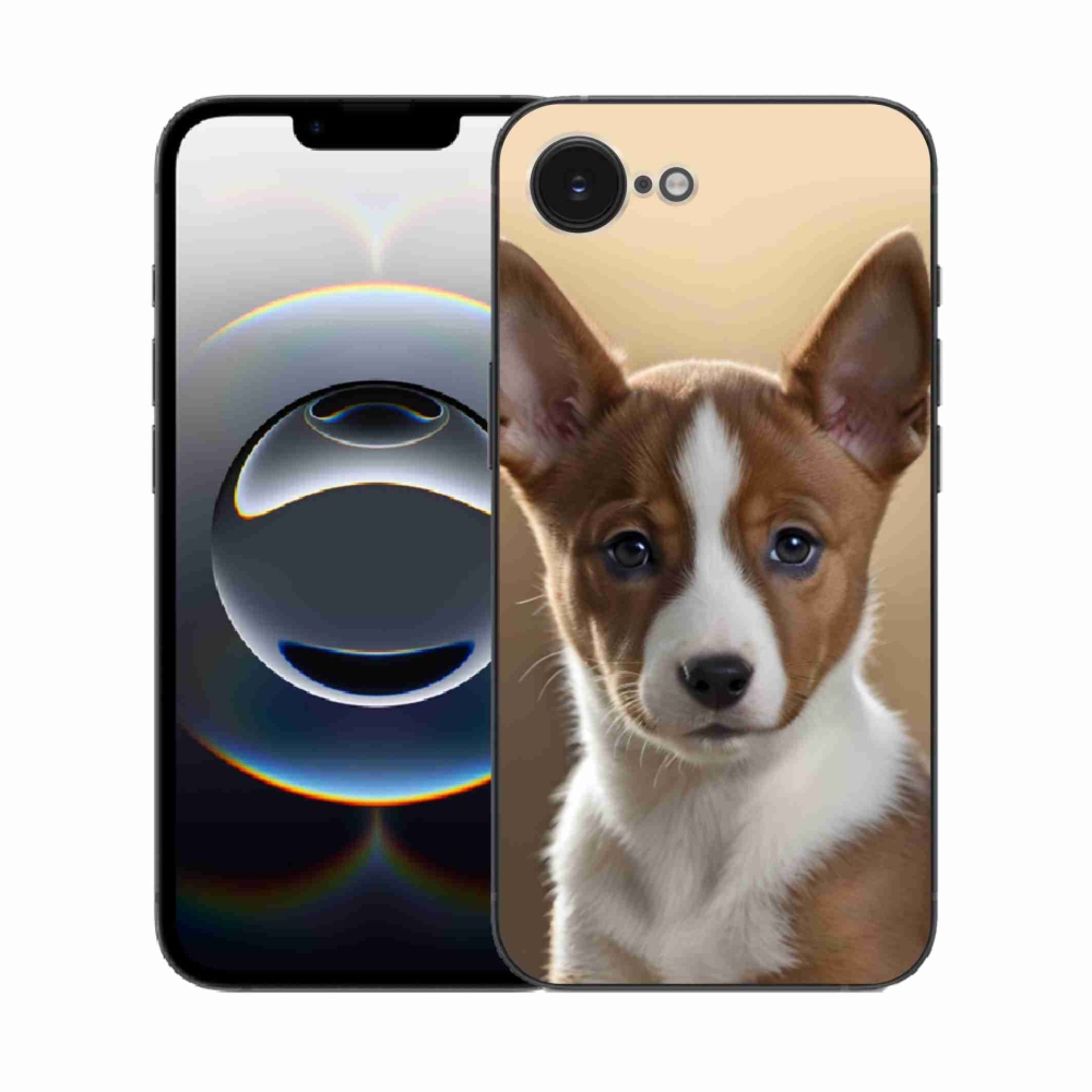 Gélový kryt mmCase na iPhone 16e - basenji
