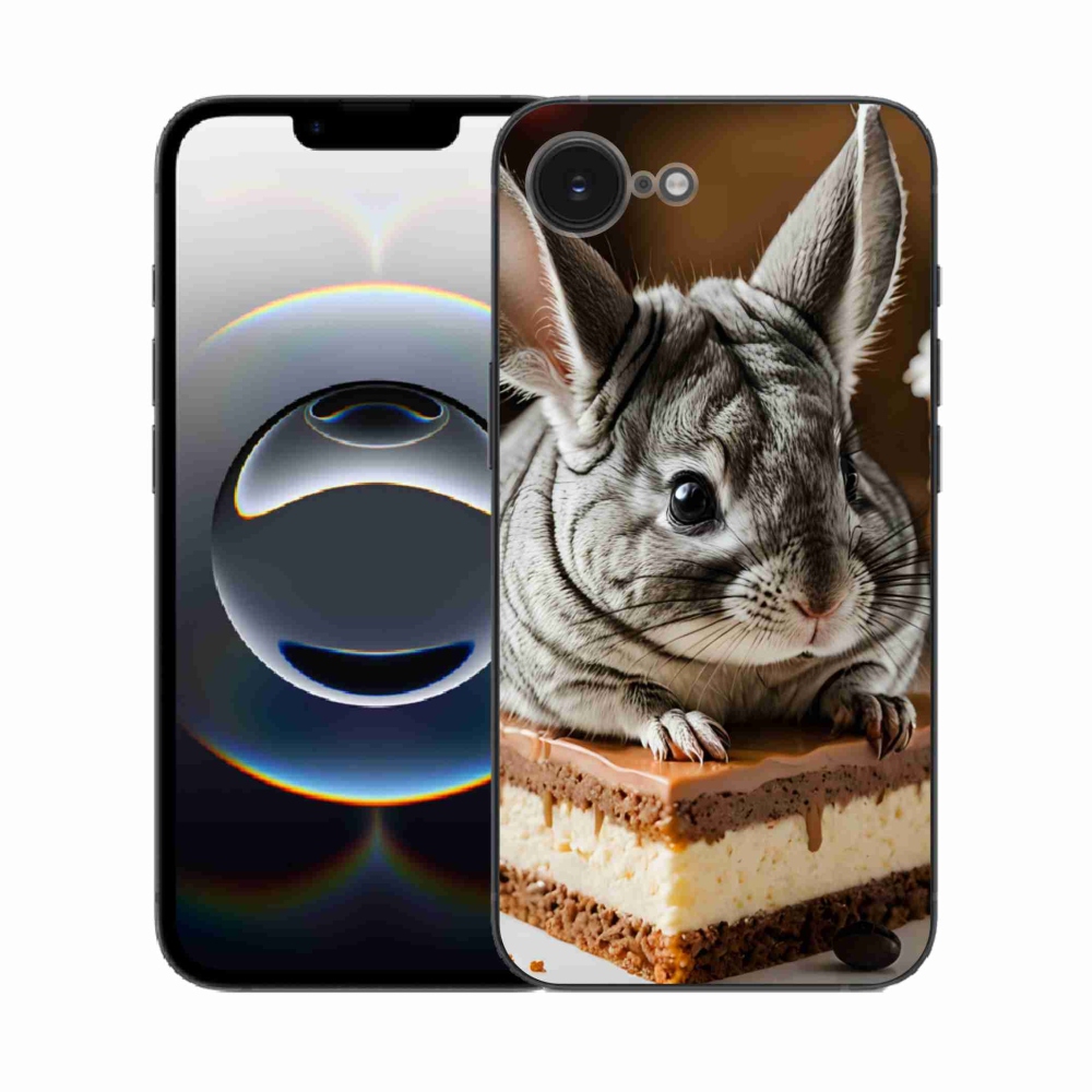 Gélový kryt mmCase na iPhone 16e - činčila