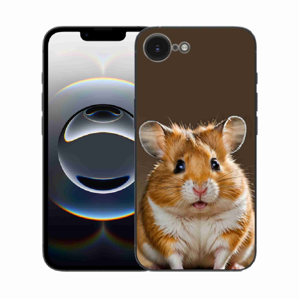 Gélový kryt mmCase na iPhone 16e - škrečok