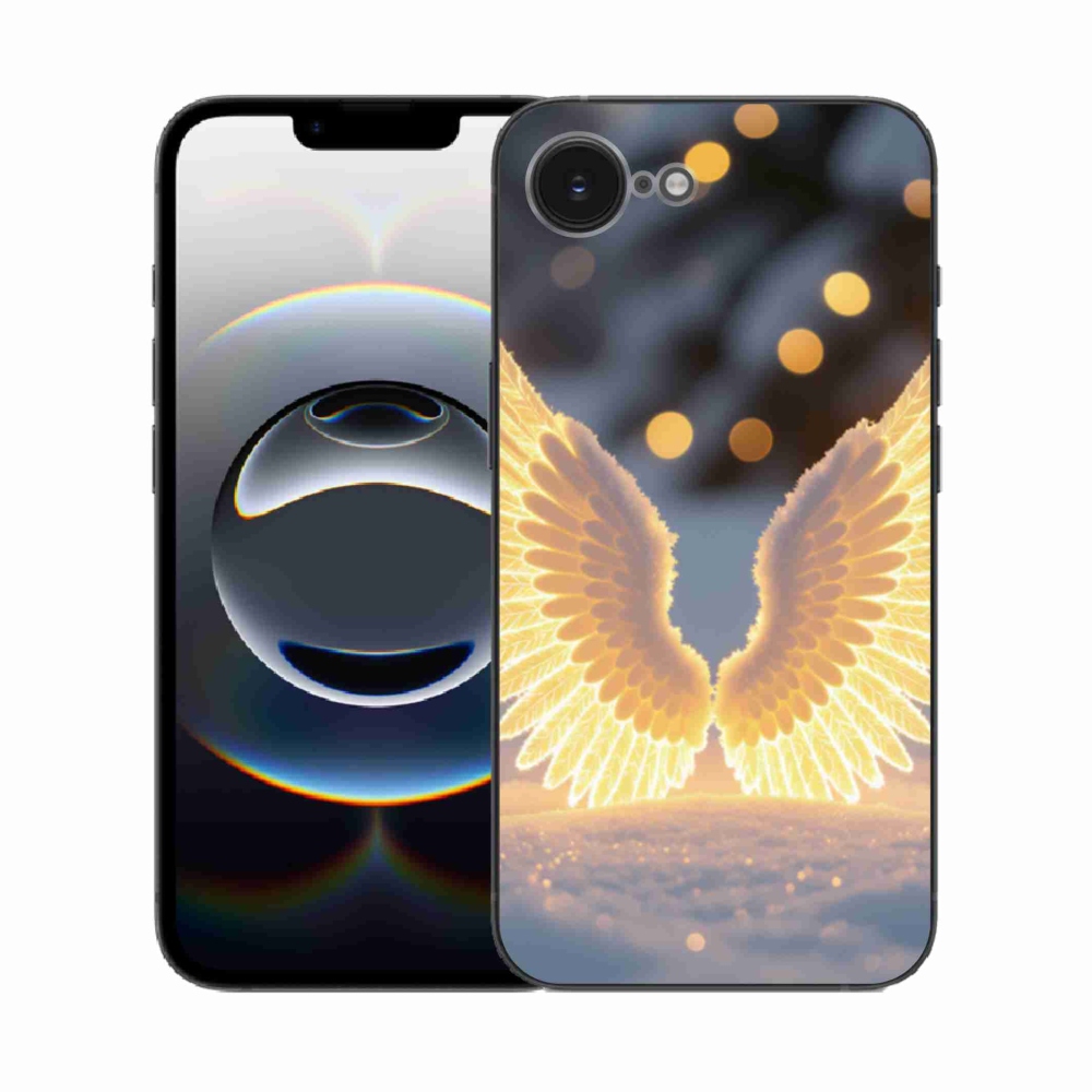 Gélový kryt mmCase na iPhone 16e - krídla