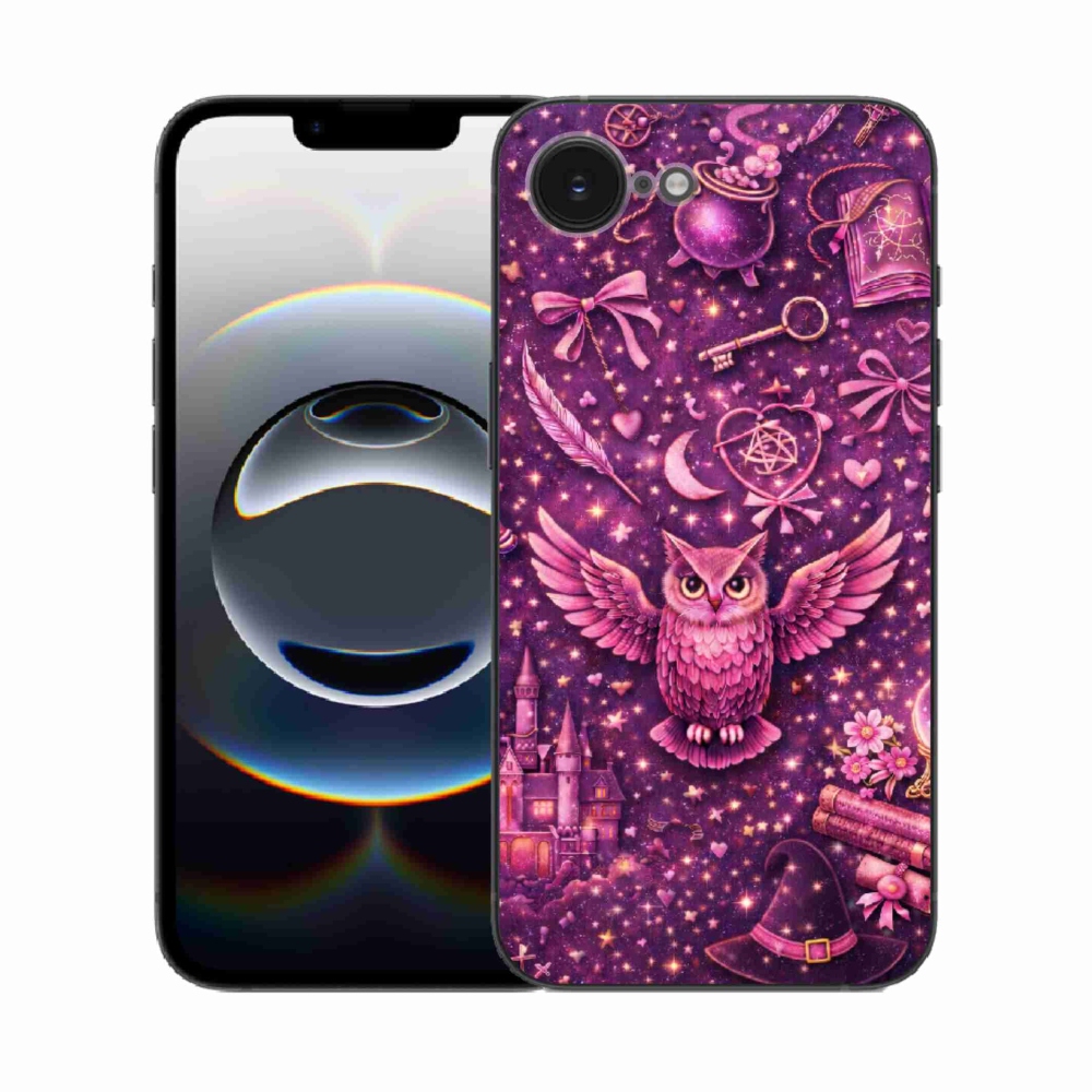 Gélový kryt mmCase na iPhone 16e - magický svet