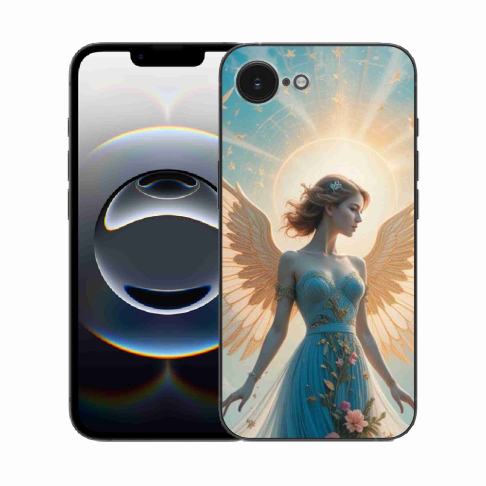 Gélový kryt mmCase na iPhone 16e - náboženský motív 4