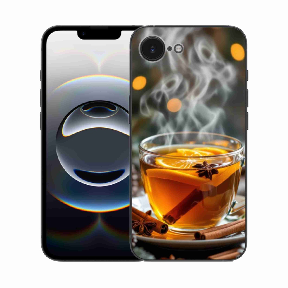 Gélový kryt mmCase na iPhone 16e - vianočný punč