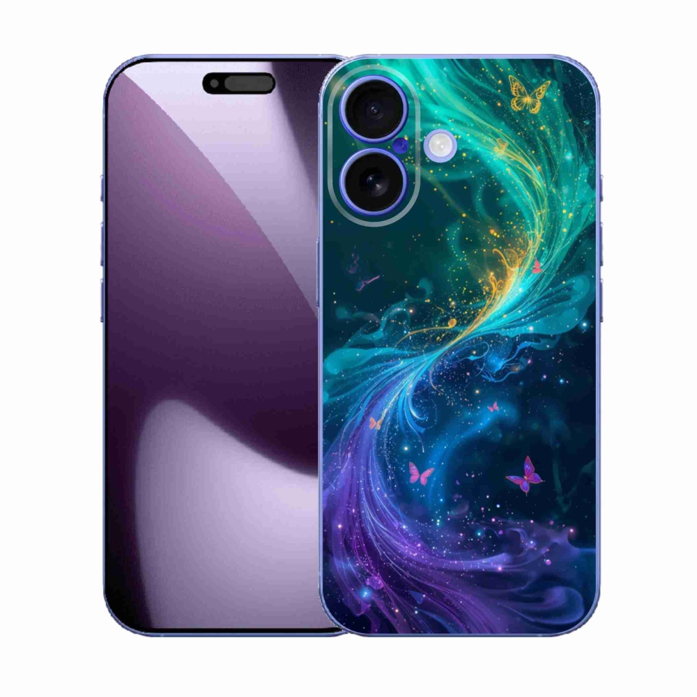 Gélový kryt mmCase na iPhone 17 - abstraktný motív 31