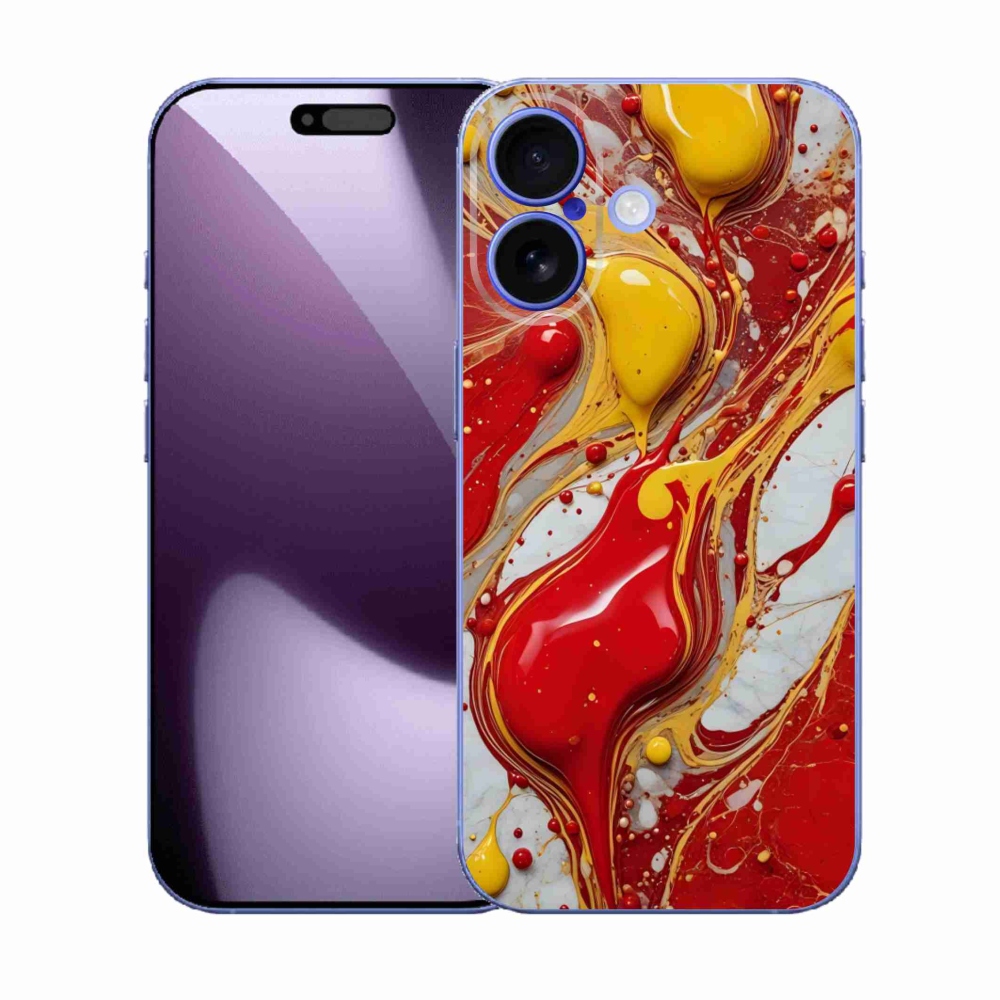 Gélový kryt mmCase na iPhone 17 - abstraktný motív 42