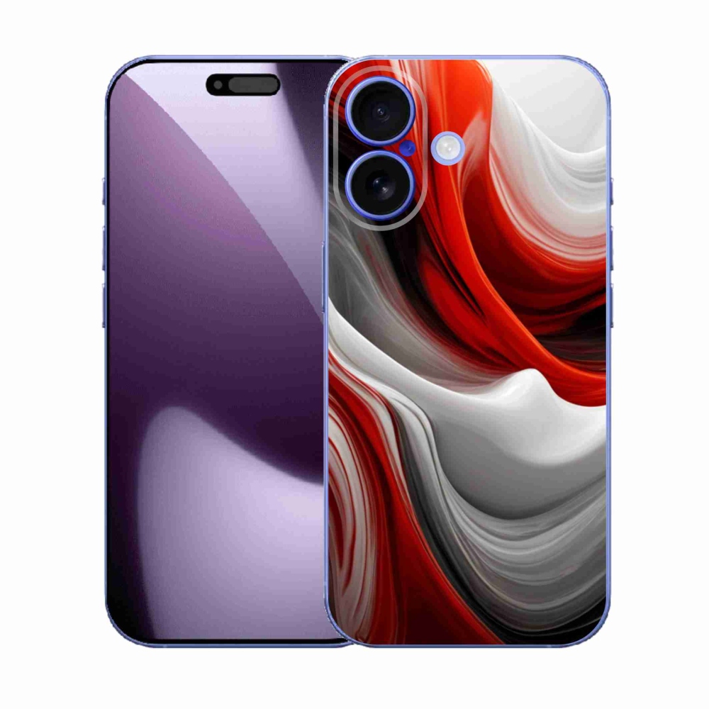 Gélový kryt mmCase na iPhone 17 - abstraktný motív 47