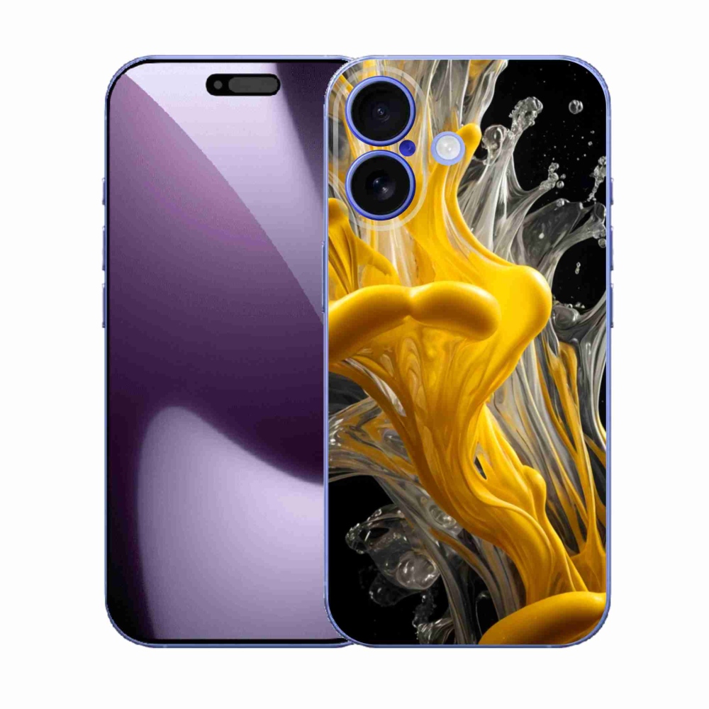 Gélový kryt mmCase na iPhone 17 - abstraktný motív 48