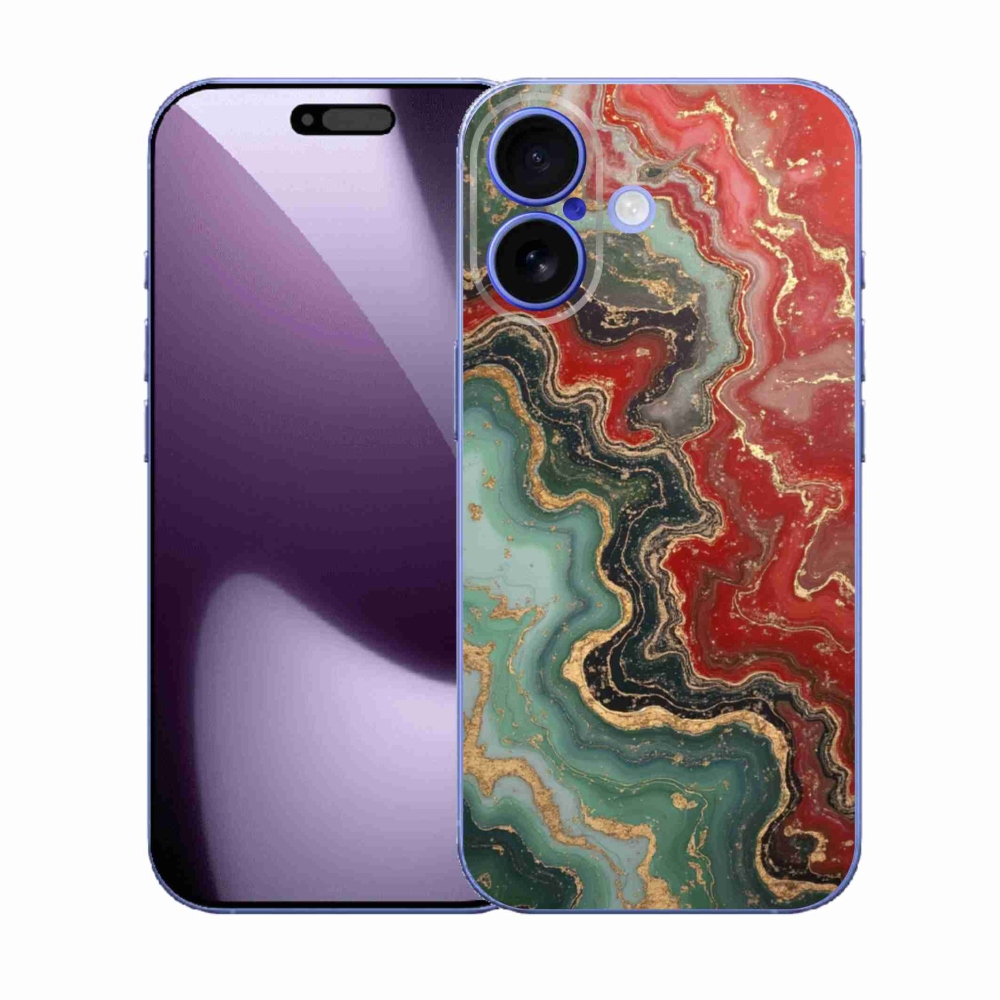 Gélový kryt mmCase na iPhone 17 - abstraktný motív 55