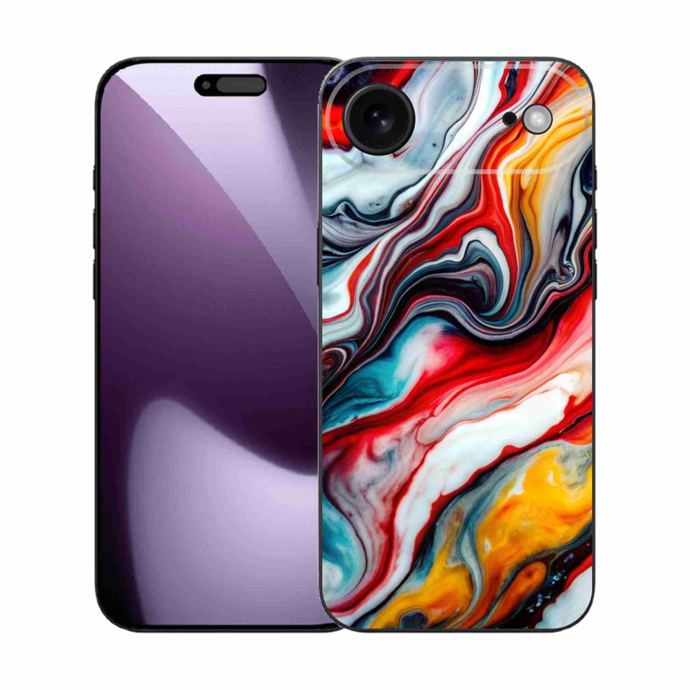 Gélový kryt mmCase na iPhone 17 Air - abstraktný motív 35
