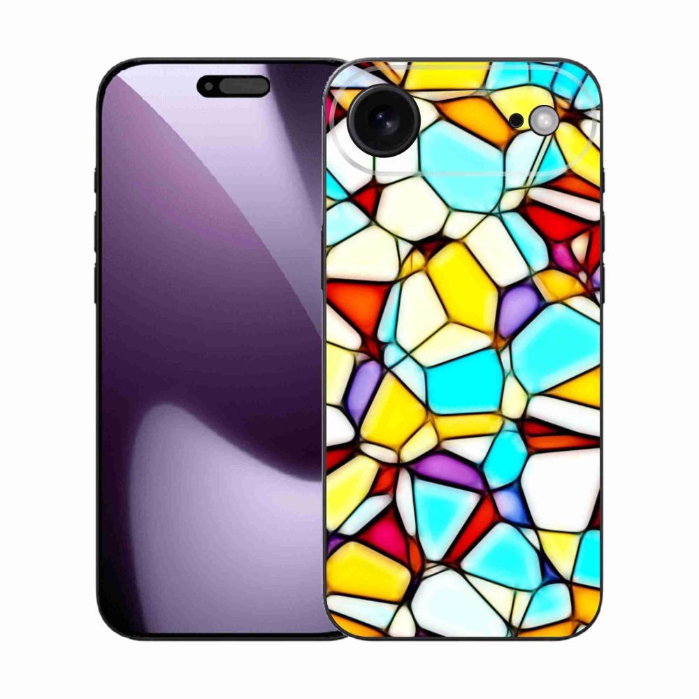 Gélový kryt mmCase na iPhone 17 Air - abstraktný motív 40