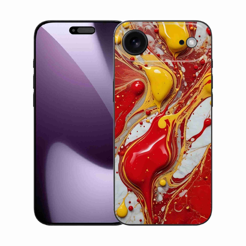 Gélový kryt mmCase na iPhone 17 Air - abstraktný motív 42