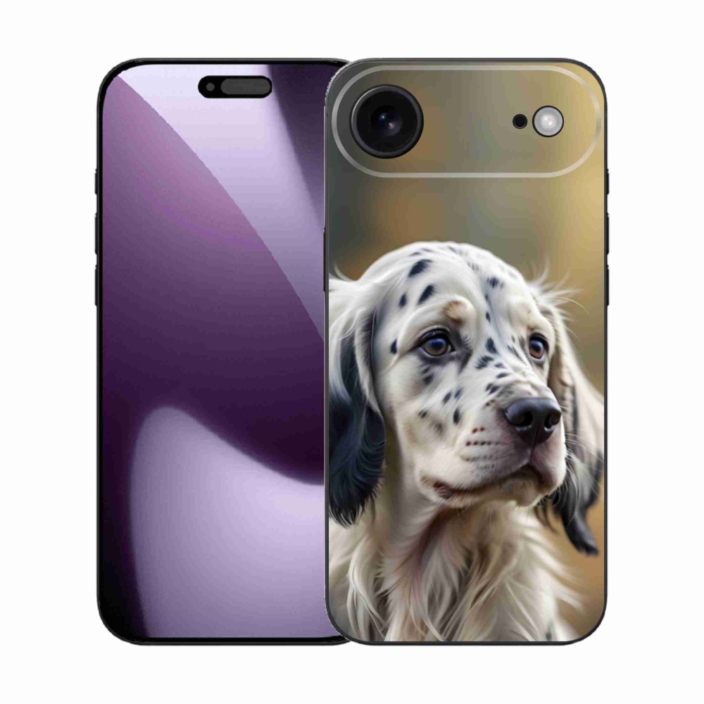 Gélový kryt mmCase na iPhone 17 Air - anglický seter