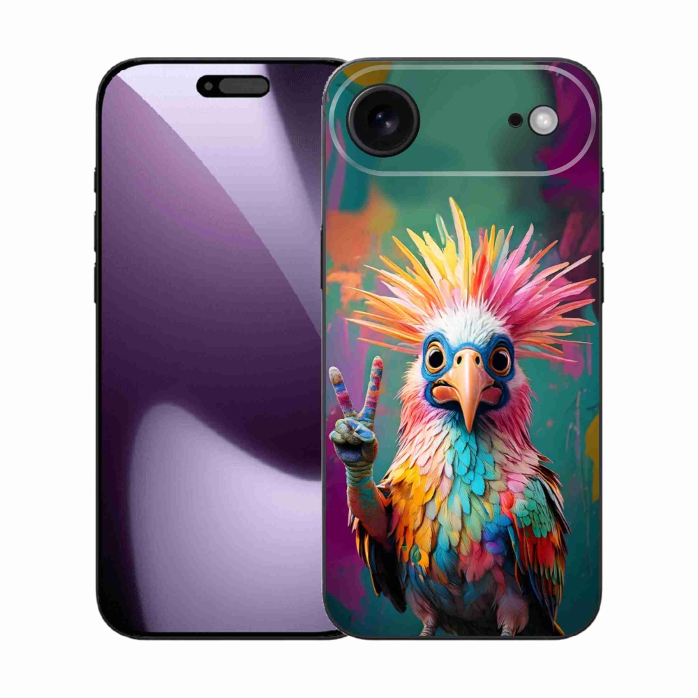 Gélový kryt mmCase na iPhone 17 Air - farebný rebel