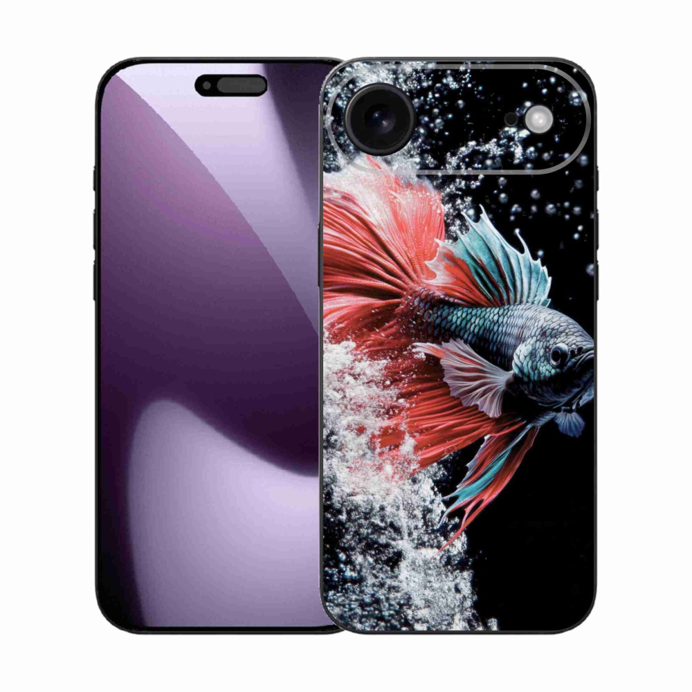 Gélový kryt mmCase na iPhone 17 Air - bojovníčka pestrá