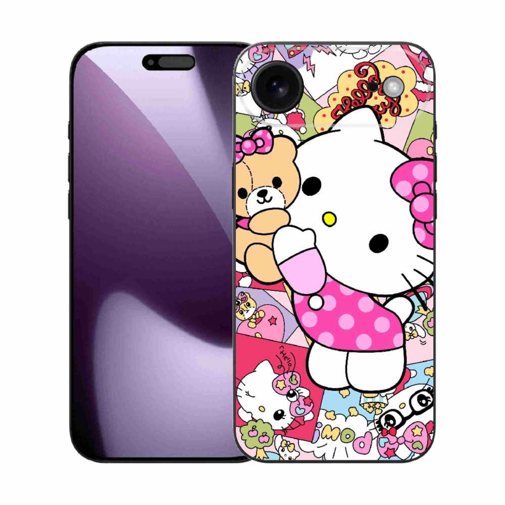 Gélový kryt mmCase na iPhone 17 Air - cute kitty