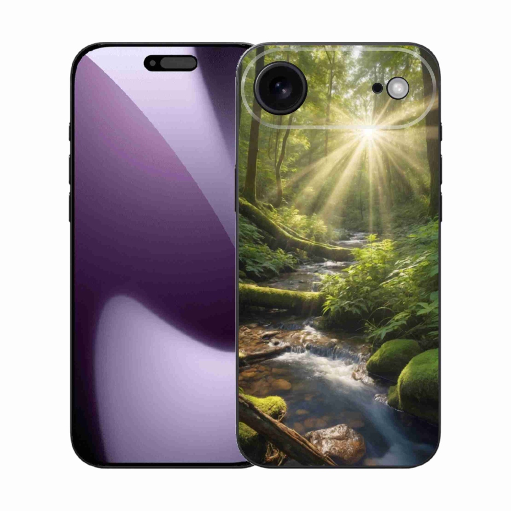 Gélový kryt mmCase na iPhone 17 Air - hlbina lesa