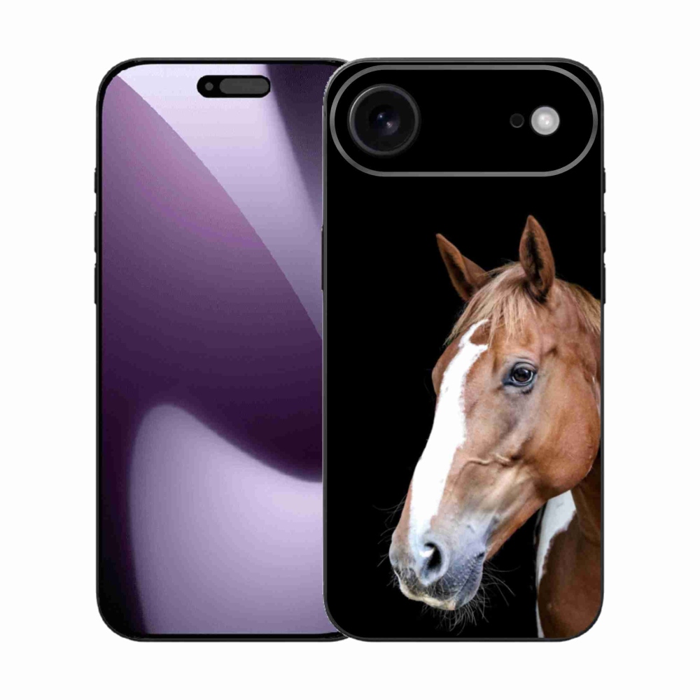 Gélový kryt mmCase na iPhone 17 Air - hnedý kôň 3