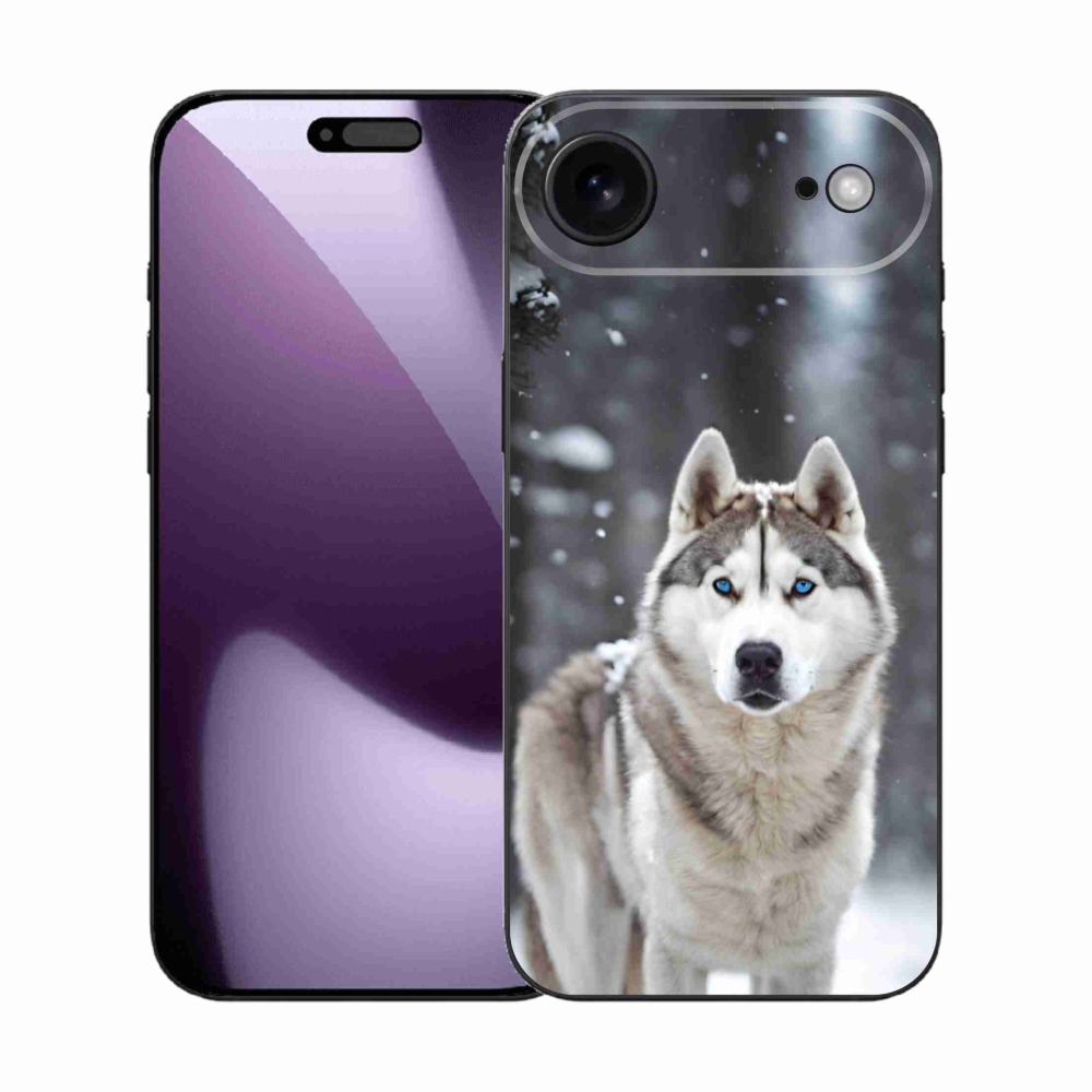 Gélový kryt mmCase na iPhone 17 Air - husky 2