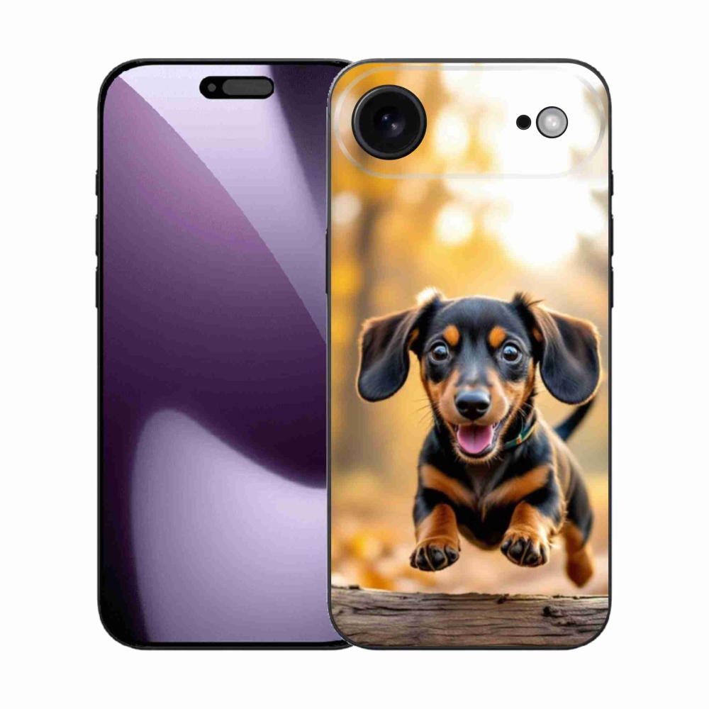 Gélový kryt mmCase na iPhone 17 Air - jazvečík 2