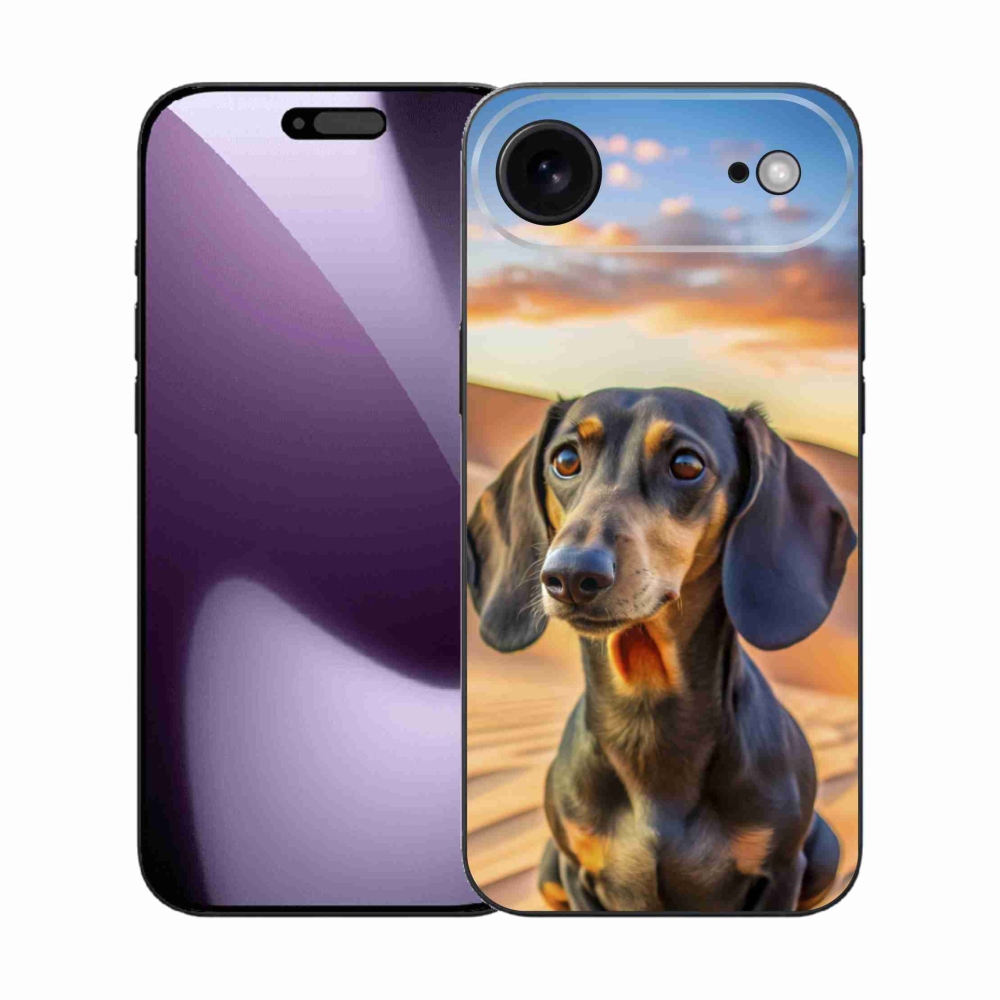 Gélový kryt mmCase na iPhone 17 Air - jazvečík 3