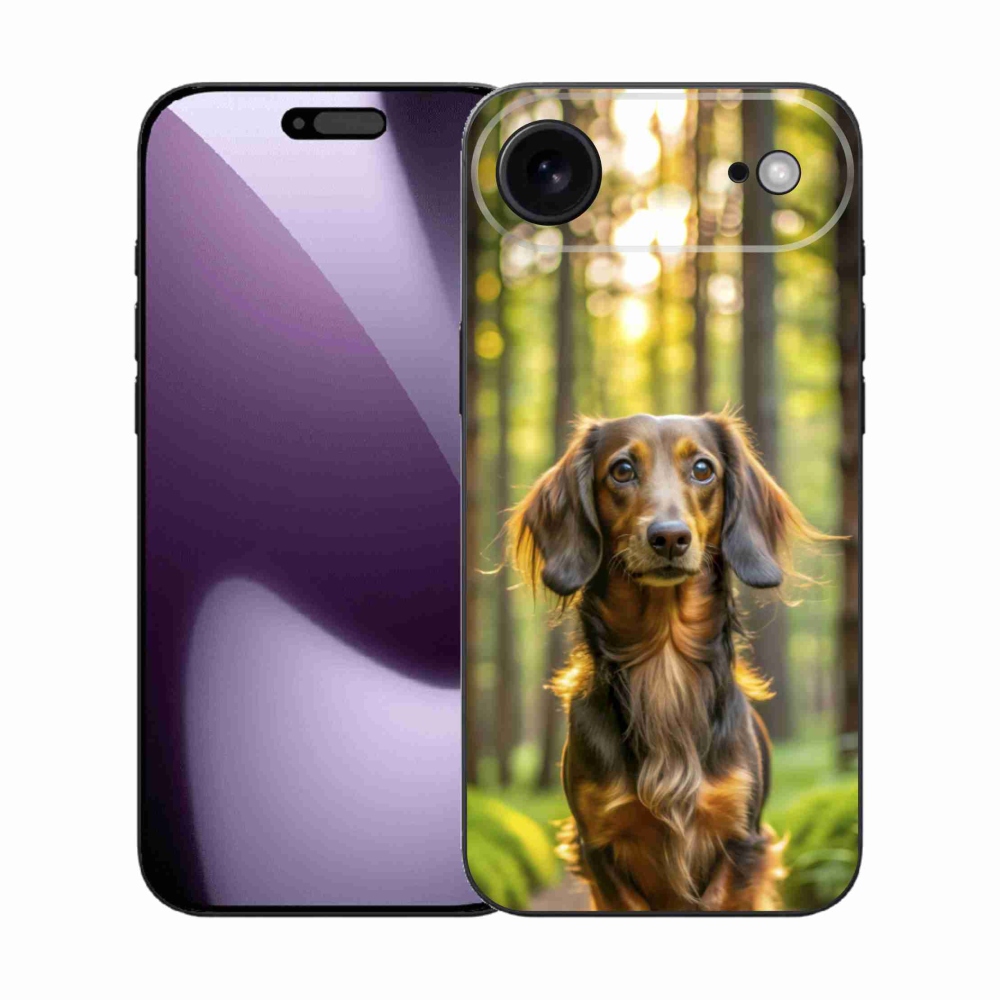 Gélový kryt mmCase na iPhone 17 Air - jazvečík 4