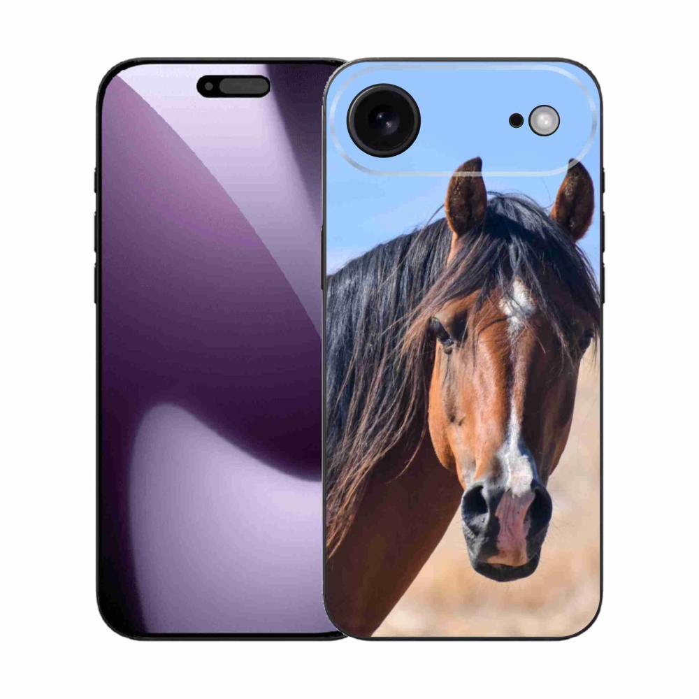 Gélový kryt mmCase na iPhone 17 Air - pokojný kôň