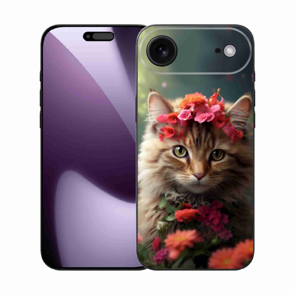 Gélový kryt mmCase na iPhone 17 Air - mačacia princezná