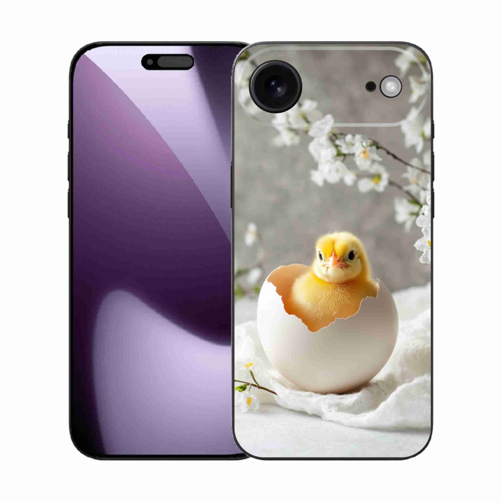 Gélový kryt mmCase na iPhone 17 Air - kuriatko