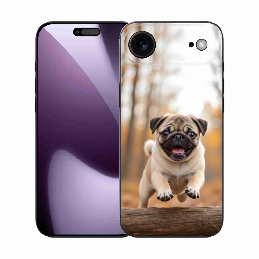 Gélový kryt mmCase na iPhone 17 Air - mops 2