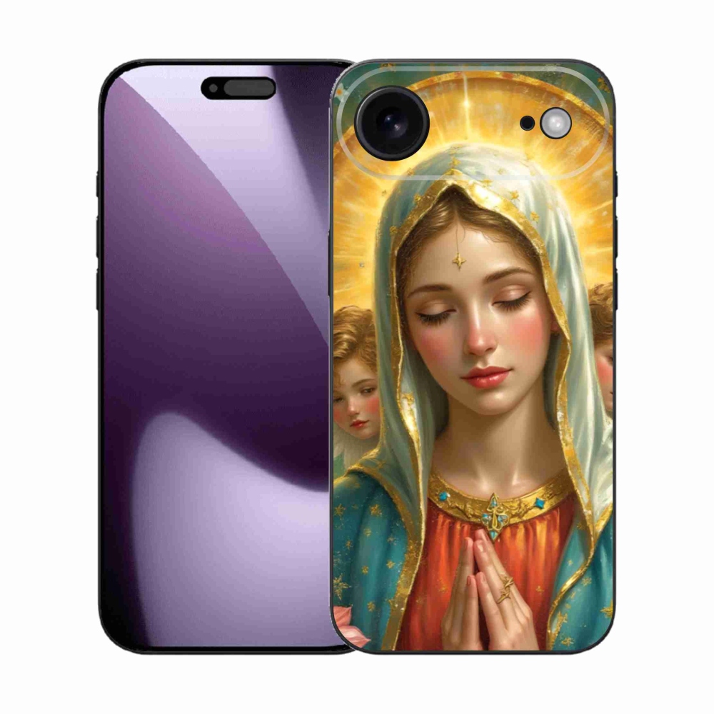 Gélový kryt mmCase na iPhone 17 Air - náboženský motív 3