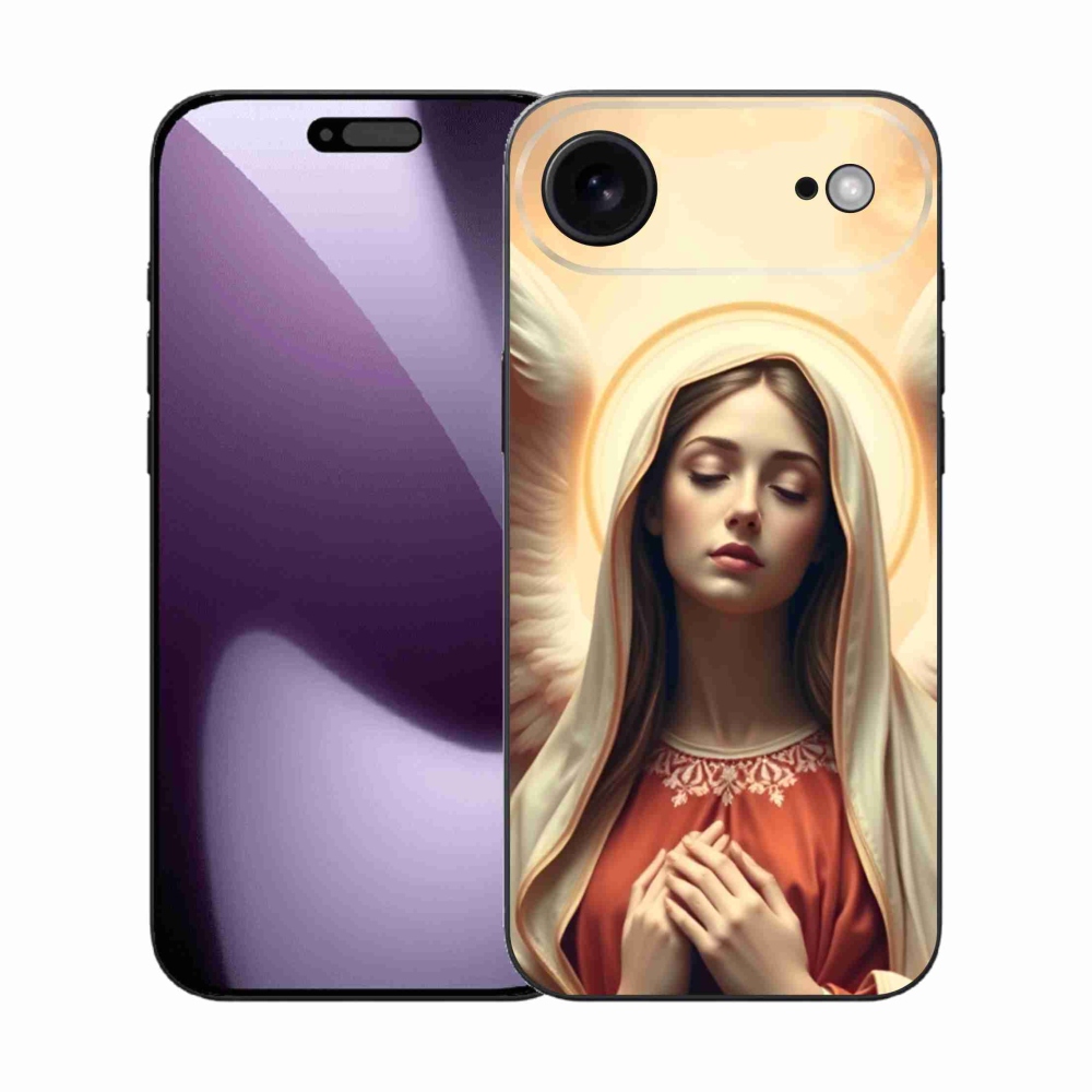 Gélový kryt mmCase na iPhone 17 Air - náboženský motív
