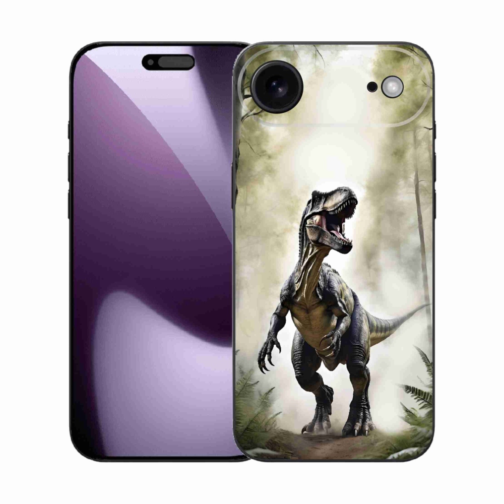 Gélový kryt mmCase na iPhone 17 Air - naštvaný T-Rex