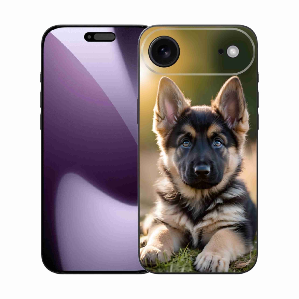 Gélový kryt mmCase na iPhone 17 Air - nemecký ovčiak v prírode
