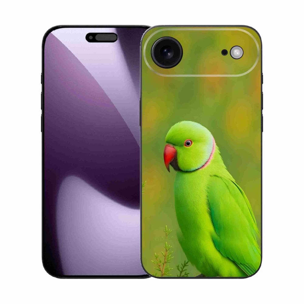 Gélový kryt mmCase na iPhone 17 Air - papagáj alexander 2