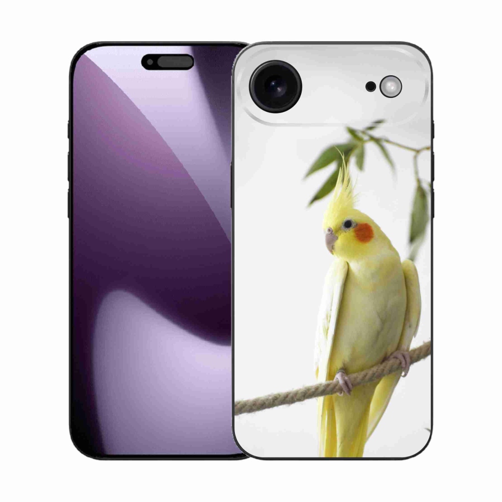 Gélový kryt mmCase na iPhone 17 Air - papagáj korela chocholatá