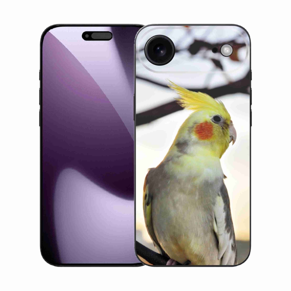 Gélový kryt mmCase na iPhone 17 Air - papagáj korela