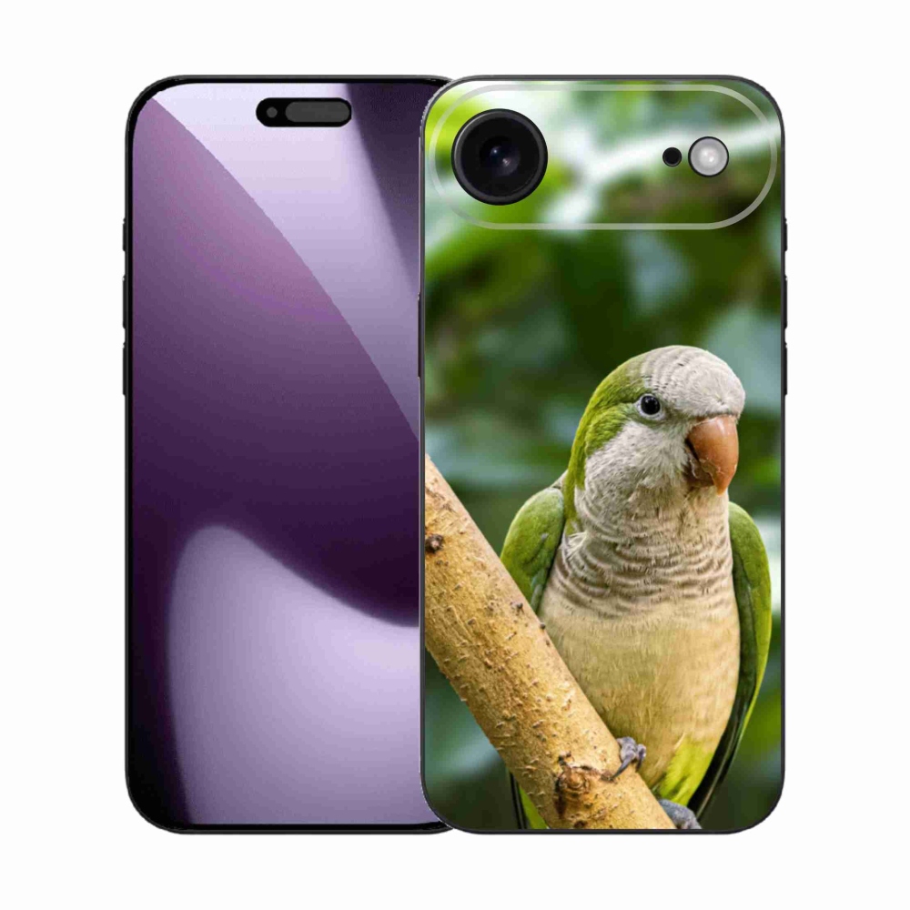 Gélový kryt mmCase na iPhone 17 Air - papagáj mníšok