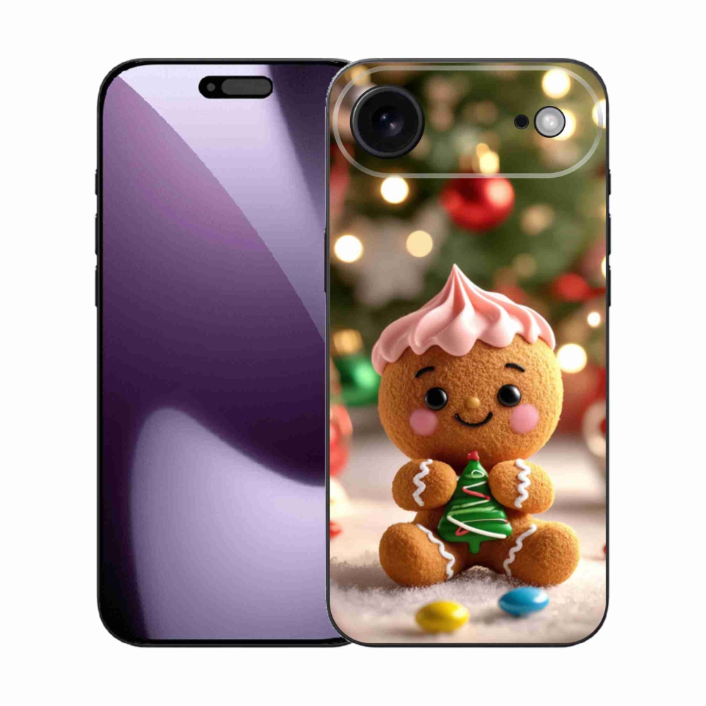 Gélový kryt mmCase na iPhone 17 Air - perníček