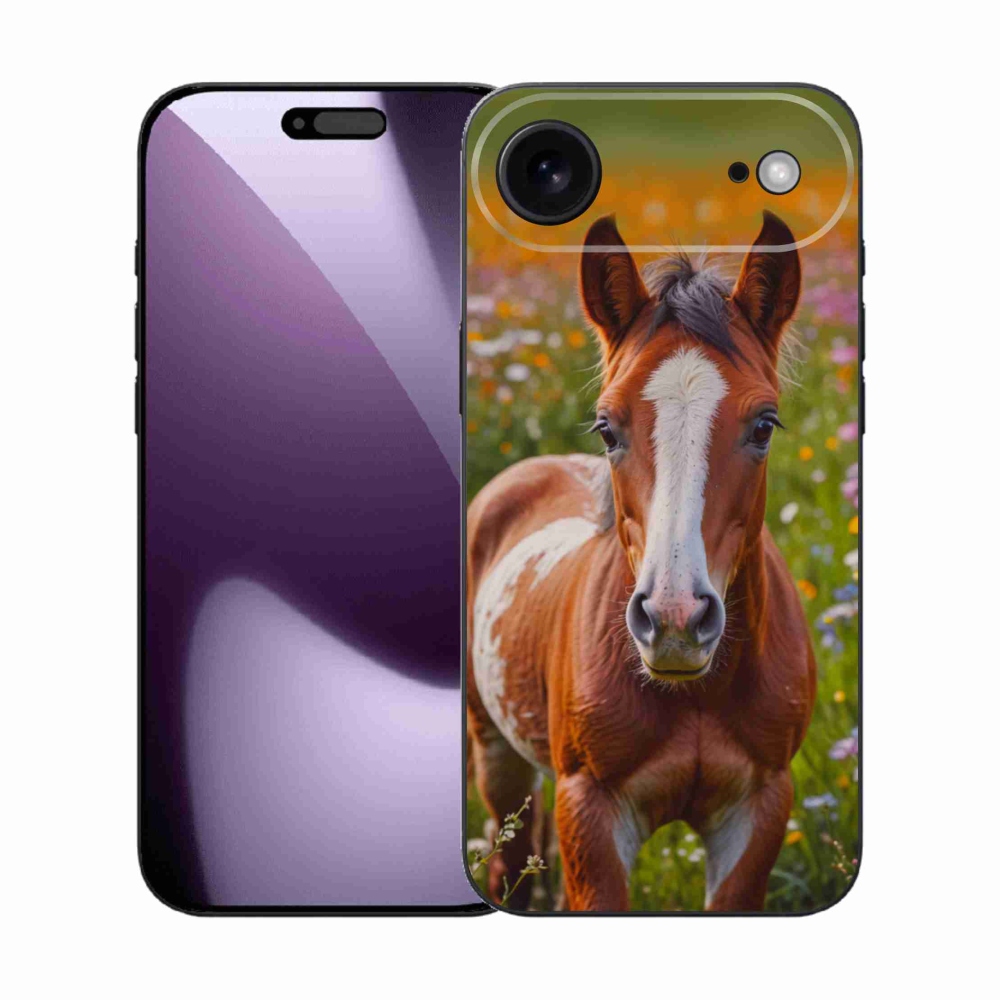 Gélový kryt mmCase na iPhone 17 Air - roztomilé žriebä