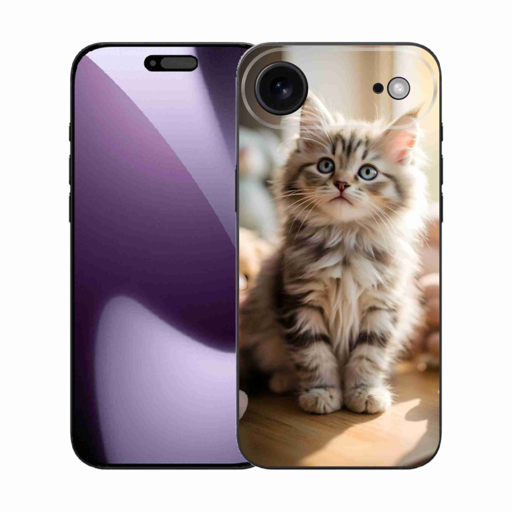 Gélový kryt mmCase na iPhone 17 Air - roztomilé mačiatko 10