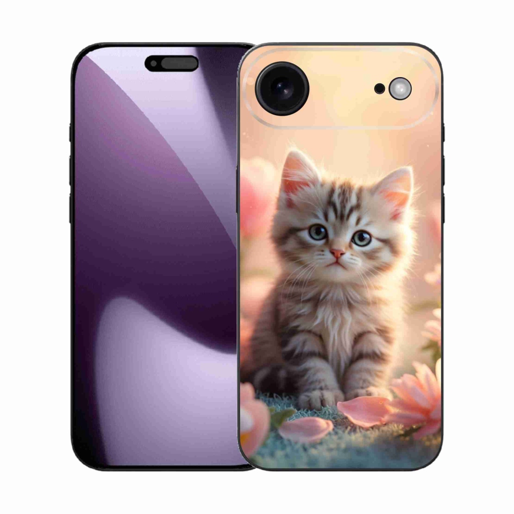 Gélový kryt mmCase na iPhone 17 Air - roztomilé mačiatko 8