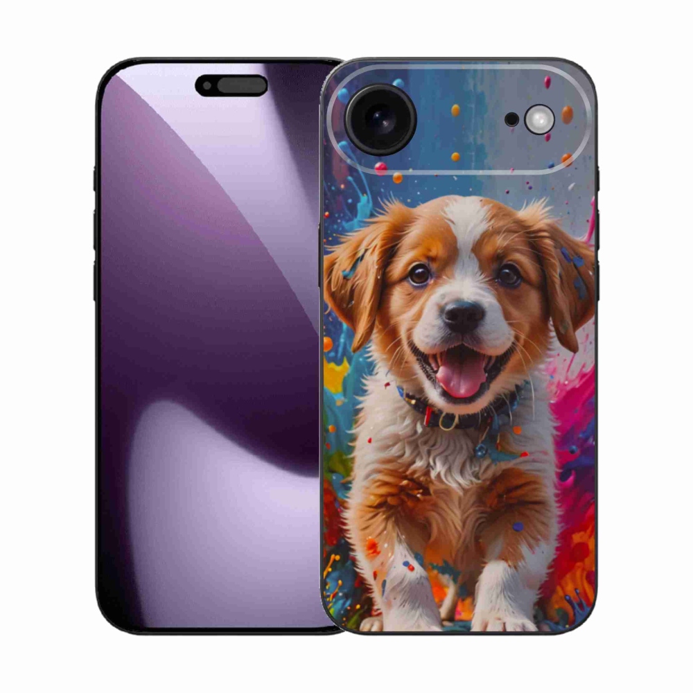 Gélový kryt mmCase na iPhone 17 Air - roztomilé šteňa 3