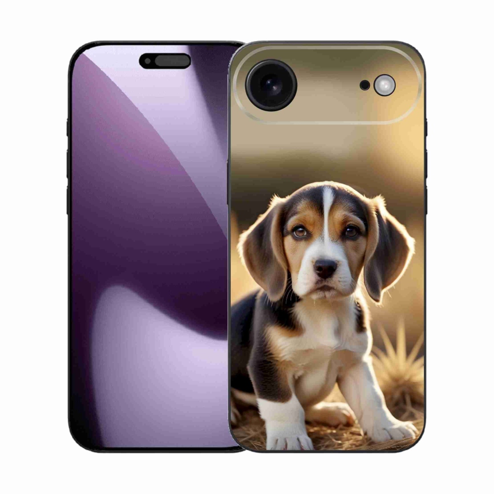 Gélový kryt mmCase na iPhone 17 Air - roztomilý bígl