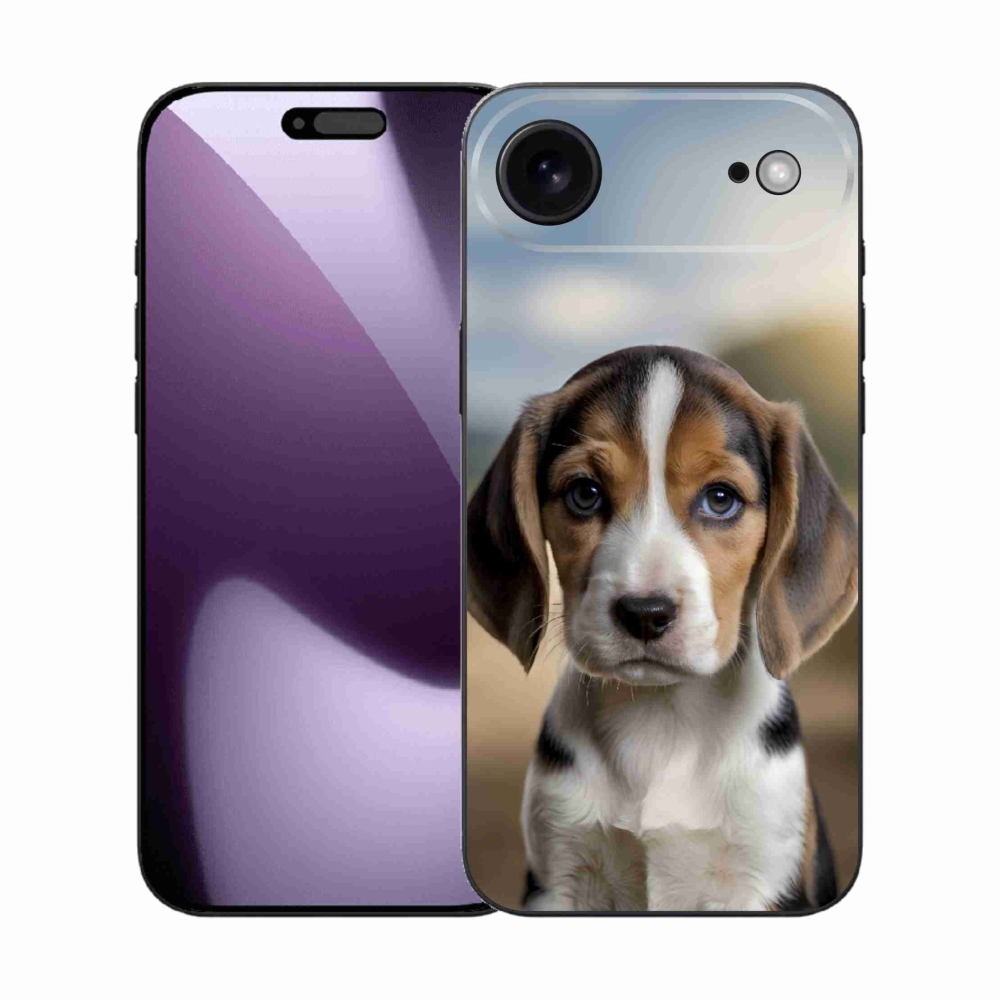 Gélový kryt mmCase na iPhone 17 Air - roztomilý bígl