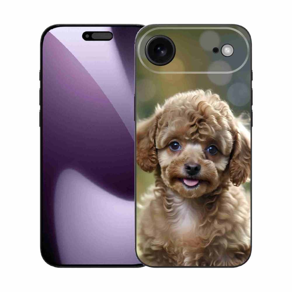 Gélový kryt mmCase na iPhone 17 Air - roztomilý pudel