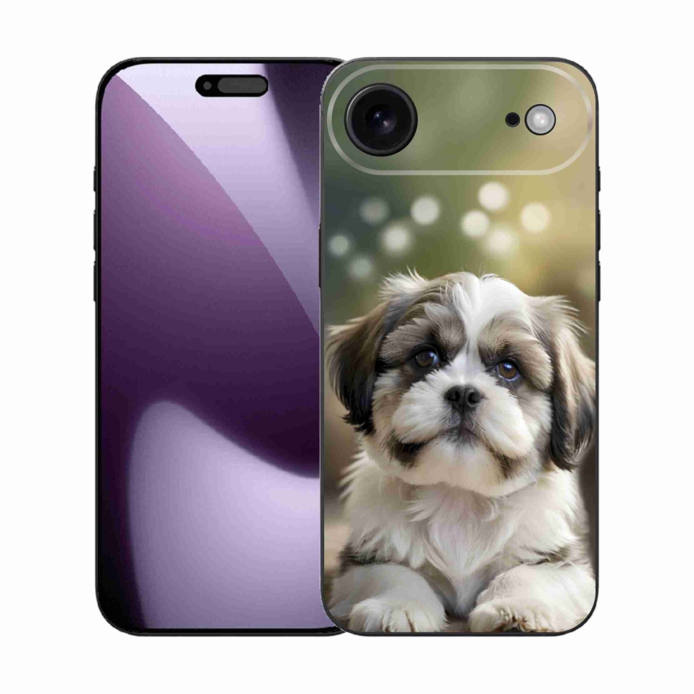 Gélový kryt mmCase na iPhone 17 Air - roztomilý shih-tzu