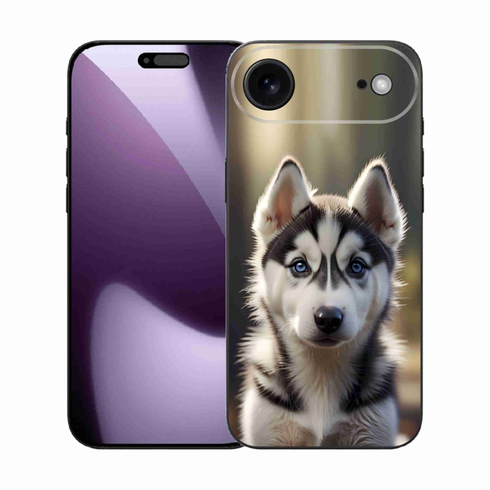 Gélový kryt mmCase na iPhone 17 Air - roztomilý sibírsky husky